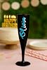 PARTYRAMA.CO.UK Personalised Champagne/Prosecco Plastic Flutes… (Black) #2