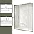 Comfystyle 56-60.W x 70.H Double Framed Sliding Shower Door, with 1/4" (6mm) Clear SGCC Tempered Glass, Brushed Nickel Finish, Shower Doors can be Installed Left and Right