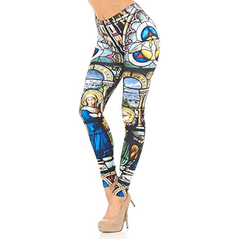 World of Leggings® Cathedral Glass Leggings Cover