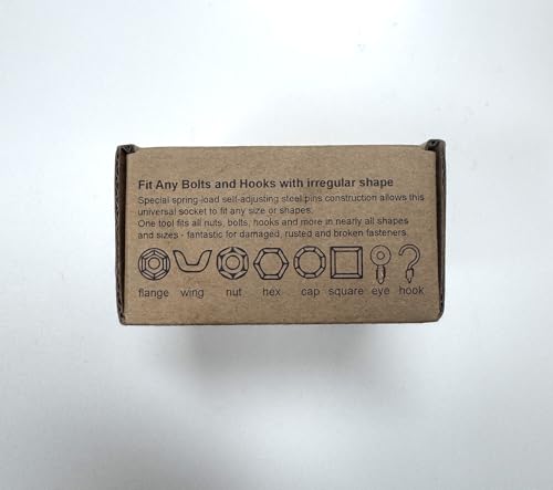 Spurtar Universal Socket Wrench Set (11-32mm 7-19mm) Multi-Function Hand Repair Tools with Power Drill Adapters Birthday Gifts for Men, Dad, Father, Husband, Boyfriend Christmas Stocking Stuffers - Image 13