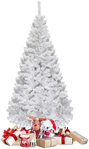 COSTWAY Albero Di Natale Artificiale Con Fibra Ottica 150/180 CM - Foto 7