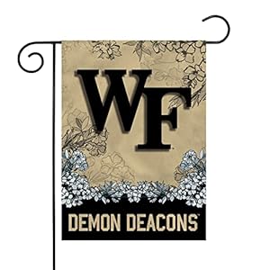 Rico Industries NCAA Wake Forest Demon Deacons Primary 13″ x 18″ Double Sided Garden Flag