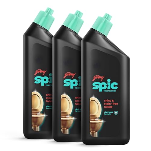 Image of Toilet Cleaner - 525ml (Pack of 3) | Disinfectant Toilet Cleaner | Original | Kills 99.9% Germs