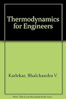 Thermodynamics For Engineers 0139149864 Book Cover