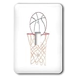 3dRose LLC lsp_20912_1 - Red de baloncesto para dibujo artístico