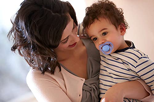 Philips AVENT BPA Free Freeflow Pacifier, 6-18 Months, 2-Pack, Colors May Vary