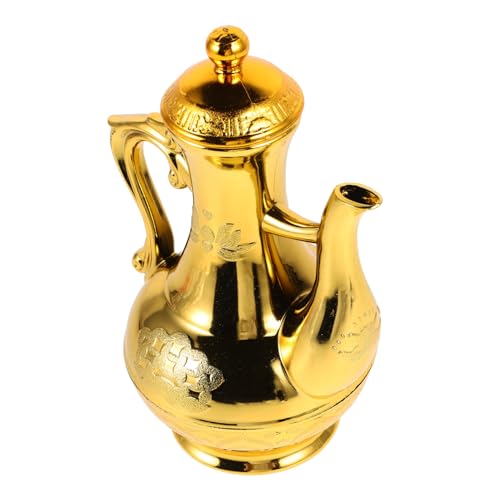 BRIGHTFUFU Chinese Style Retro Wine Kettle Wine Container for Altar Multi-functional Home Decor