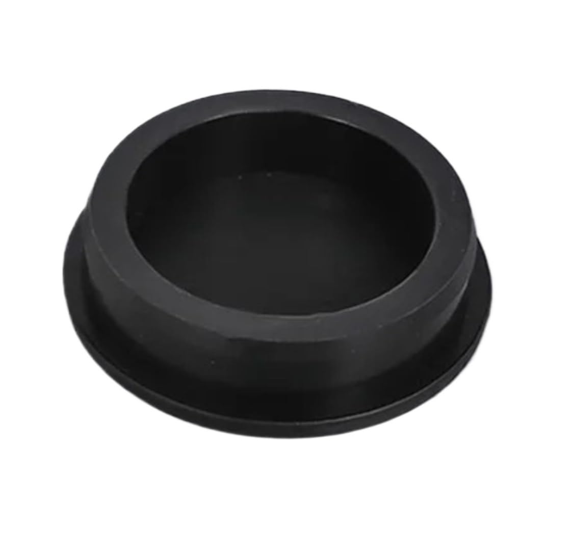 Dustproof Stopper Rubber Seal Cap Heat -resistant Silicone Round Hollow Plug Nut Rubber plugs to Cover Holes Sealing End Cap(Black,TX-26mm (1Pcs))
