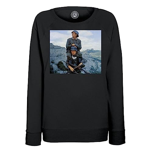 Photo de Sweatshirt Femme Noir La Grande Vadrouille mais Dites Donc Bourvil Louis De Funes Film Francais