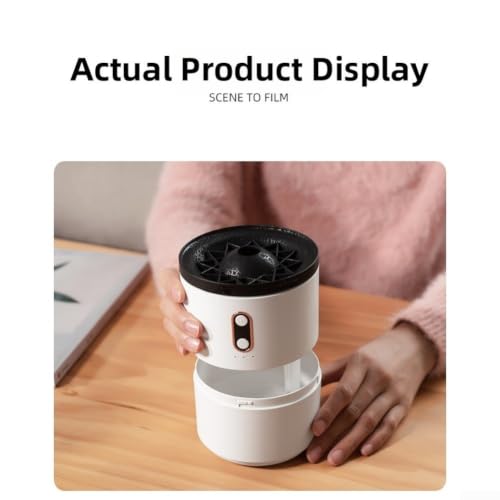 Humidificador de llama volcánica de diseño elegante para decoración del hogar y dormitorio 3