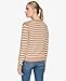 Nautica Jeans Women's Sweater, Camel/White Swan, M