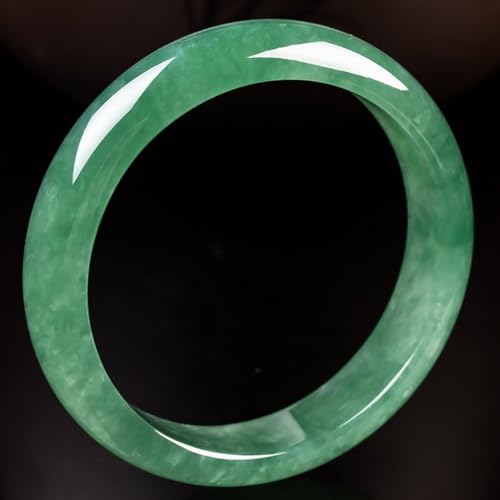 Bracelet jadéite vert émeraude véritable un bijou en pierre précieuse d'exception