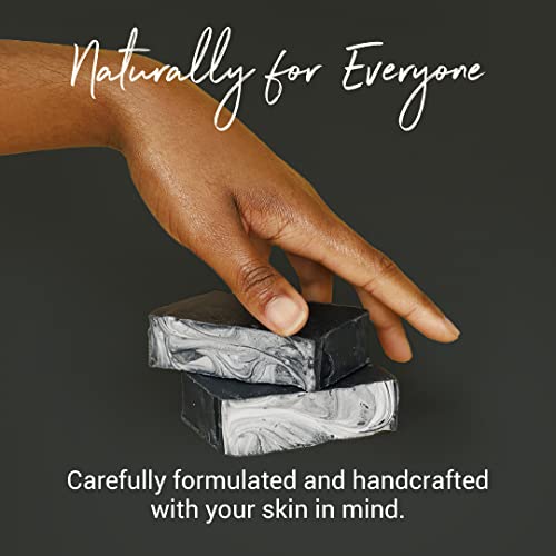 Herb’n Eden Bar Soap, Handmade, 100% Natural Ingredients, For Combination Skin, Eczema, Acne, For Face And Body, Women And Men (Activated Charcoal) #TOP5