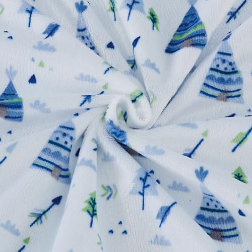 Image of CREVENT 30''X40'' Cute Cozy Fluffy Warm Baby Blanket for Girls Boys Infants Toddlers' Bedding /Crib /Cot /Stroller, Baby Shower Birthday Newborn's Gift - Christmas Tree