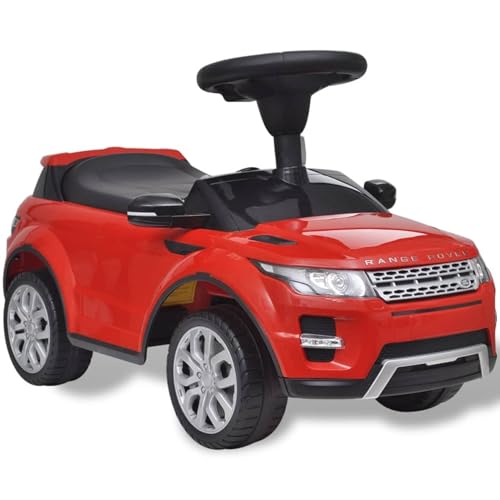 Xichuzi Coche de Juguete Rojo con música, Modelo Land Rover 348, Correpasillos Bebe, Coche para Bebe, Juguetes Bebe, Coche De Empuje, Moto Correpasillos