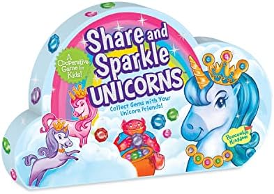 Peaceable Kingdom Share and Sparkle Unicorns Cooperative Strategy...