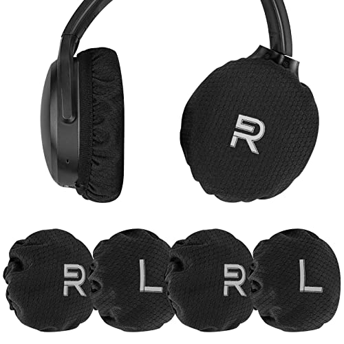 Geekria 2 works Mesh Fabric Headphones Ear Covers, Product Safety Certified - Image 2