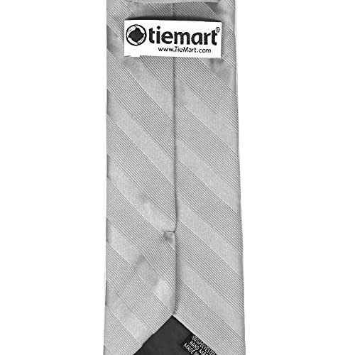 Image of tiemart Men's Striped Tie Standard Length