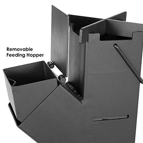 Amazon.com: Woodeze Portable Rocket Stove : Sports u0026 Outdoors