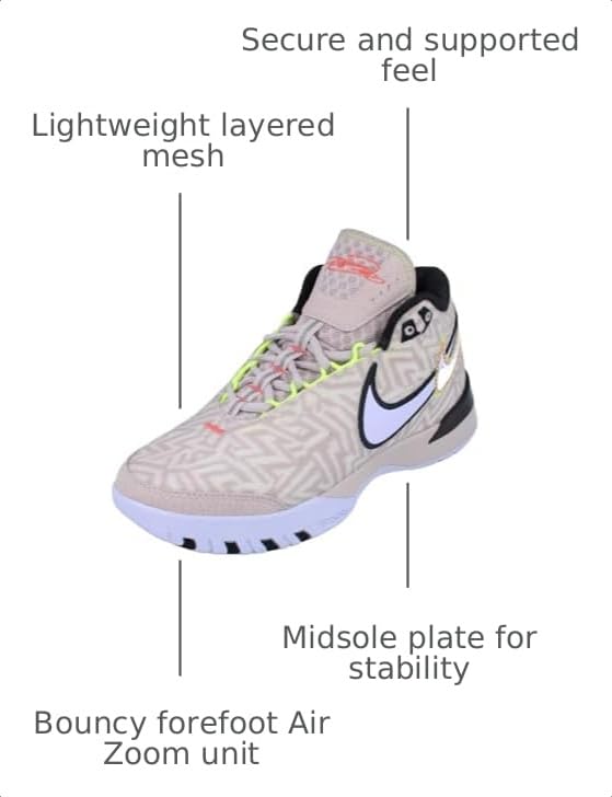 Image of Nike Men's Lebron NXXT Gen AMPD Basketball Shoes