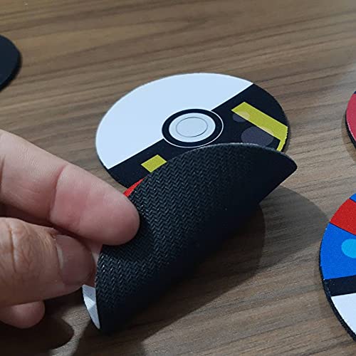 Porta copos redondo - Naruto Akatsuki