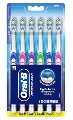 Image of Oral-B Toothbrush Indicator Color Collection Soft 6 Count