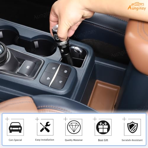 Portavasos trasero con organizador para Ford Maverick 2022+ miniatura 5