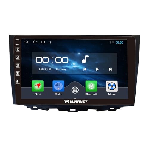 Quad Core 4G+64G Car CarPlay Android Auto 9" IPS Display Navigation Stereoanlage Touchscreen Haupteinheit Pad Tablet Rückfahrkamera GPS Radio Media Player für Suzuki Kizashi 2009-2021