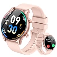 Reloj Inteligente Mujer,1.39" HD Smartwatch Mujer con Llamadas y Voz de Al, Notificaciones, reloj deportivo con Pulsómetro/SpO2/Monitor de Sueño,120+ Modos Deportes,IP68 Impermeable para Android iOS