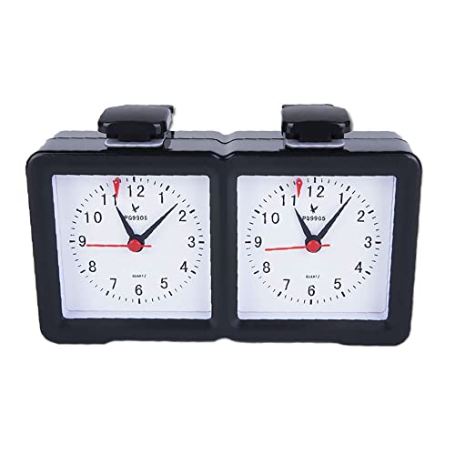SagaSave Temporizador de ajedrez, reloj electrónico analógico de ajedrez, reloj de ajedrez profesional para I-GO, juego de mesa