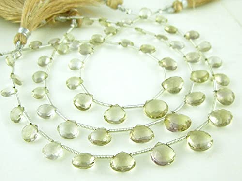 Perles AZ facettées en cœur pour création de bijoux de qualité AAA - 2