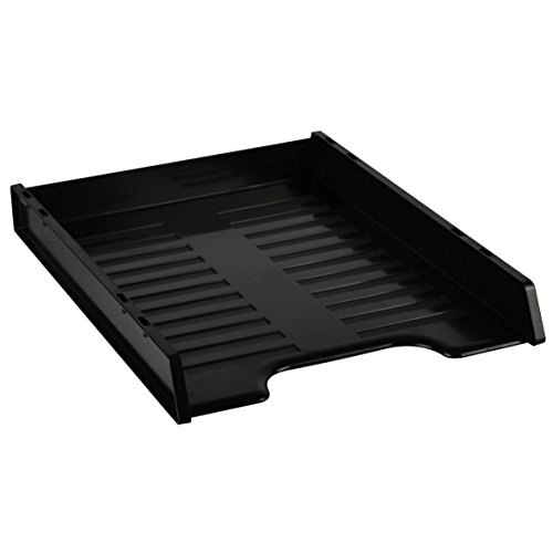 ITALPLAST ドキュメントトレイ ITALPLAST A4 スリムライン マルチフィット ブラック