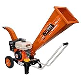 RURIS POWER FOR NATURE Broyeur Vegetaux Thermique de Jardin ST300, 7 CV, 3600 tours/min, Diamètre de Là Branche 60mm