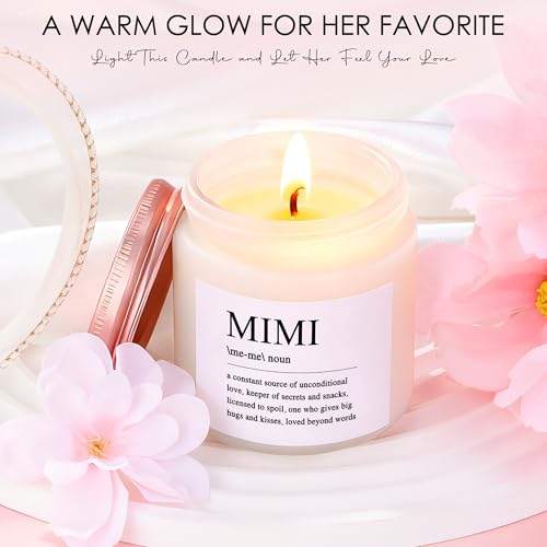 Image of Mimi Gifts for Grandma Best Mimi Ever Gifts for Mimis Birthday Gift Ideas for Women from Grandchildren Grandson Happy Birthday Mimis Stuff Gift Set for Mothers Day, Christmas with 16oz Glass Cup