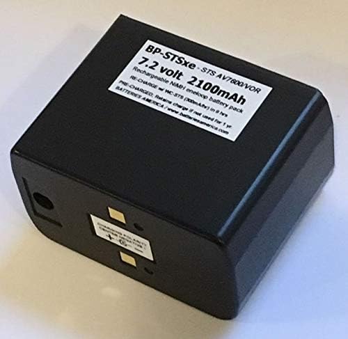 BP-STSxe : 7.2 Volt 2100mAh Ready-to-USE Ni-MH Battery for STS AV7600