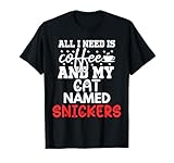 Snickers Cat Name GIfts With Coffee