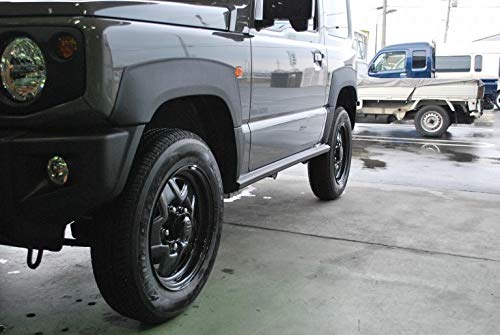 Amazon | 車検対応 貼るだけ 黒シボ シルクロード ジムニー JB64W 用 