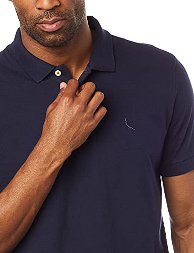 Reserva Piquet Classica Camiseta Polo, Masculino, Azul (Marinho), G
