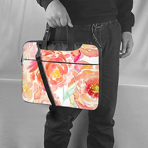 Sacoche ordinateur portable protégeant votre PC 15.6 avec élégance, porte-documents à fleurs - 7