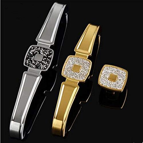 Southst 128 160mm Modern Rhinestone Wardrobe Handle Silver Gold Kit Cabinet Wine Cabinet Tv Table Drawer Handle Knob - (Color: 128mm Gold)