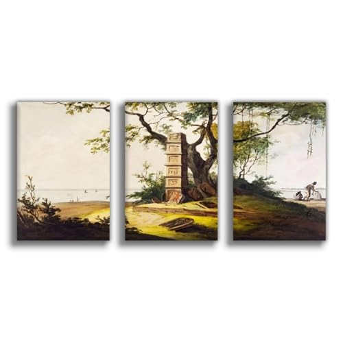Poster sur toile temple indien pour sublimer un grand mur vide
