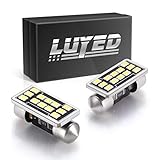 LUYED 2 X 640 Lumens Extremely Bright 3020 12-EX Chipsets 1.25 inches DE3175 DE3021 DE3022 3175 LED