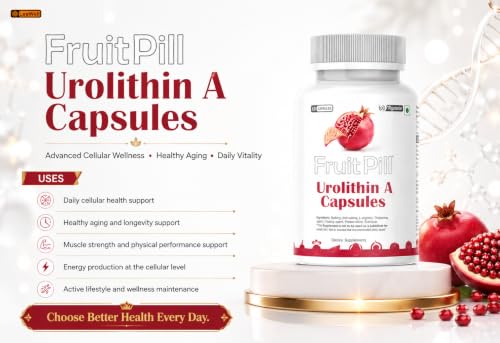 FRUITPILL LeeWell Urolithin A 500mg, 60 Vegetable Capsules 60 Count - Image 5