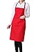 gespout delantal delantal de cocina sin mangas uniformes apta para los adultos con 2 bolsillos 4 colores disponibles 58 * 72 cm
