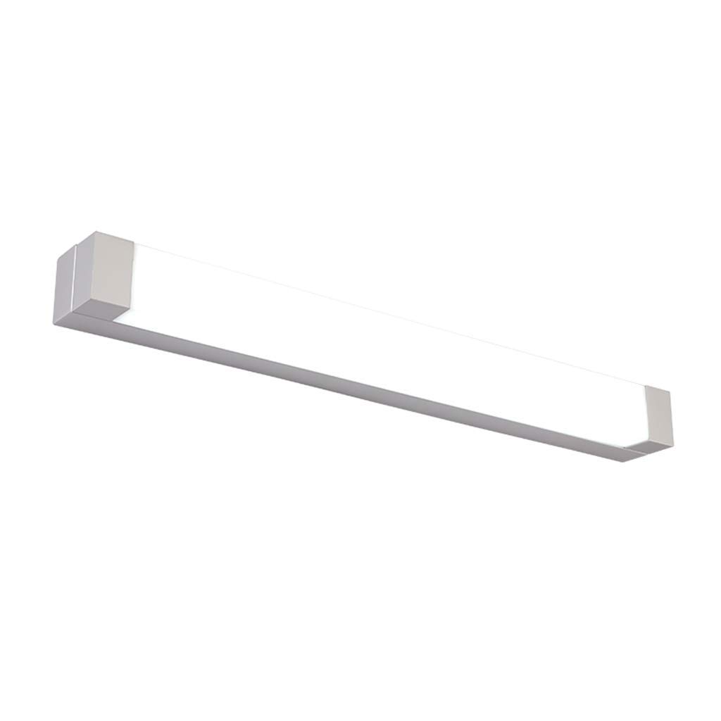 Salle de bains éclairage mural LED pour un miroir moderne au design minimaliste blanc 16W