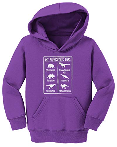 Tcombo My Prehistoric Pals - Cool Dinosaurs Toddler/Youth Fleece Hoodie2