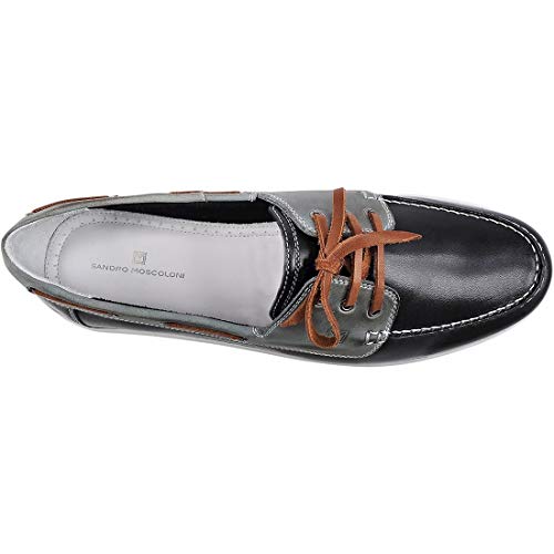 Sapato Masculino Dockside Sandro Moscoloni Kentucky Preto/Cinza (43)