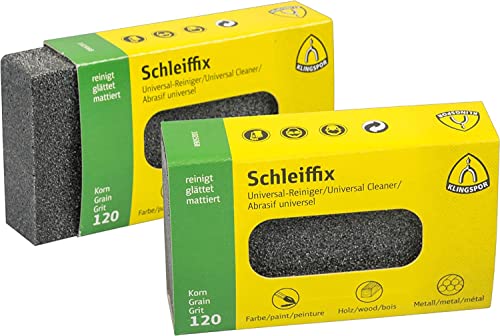 Klingpsor 13804 SFK 655, Flexible Schleifmittel Handblock, 150X80X20, 30, 1