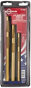 Mayhew Pro 61360 Messing-Durchtreiber-Set 3-teilig