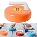 Zxpjkyu Children's Ball, Indoor Sports Educational Toy, Portable, 11 Cm, for Floor Use, Ideal for Classrooms, Parties, and Training, Orange